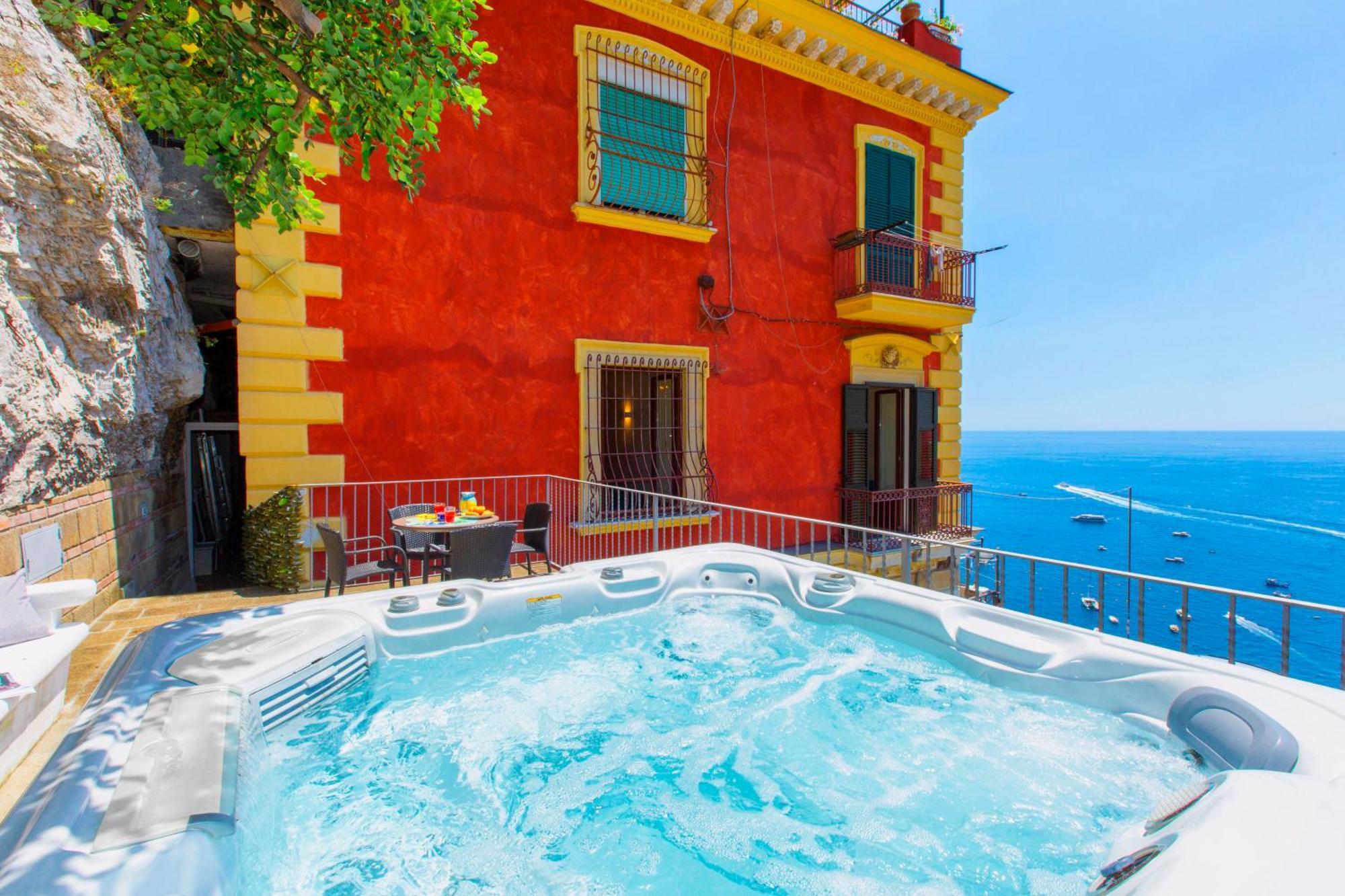 Amore Rentals - Casa Volte Alte Positano Bagian luar foto